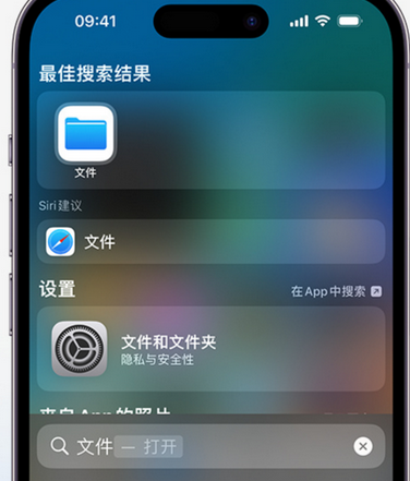 景县apple维修中心分享iPhone文件应用中存储和找到下载文件 