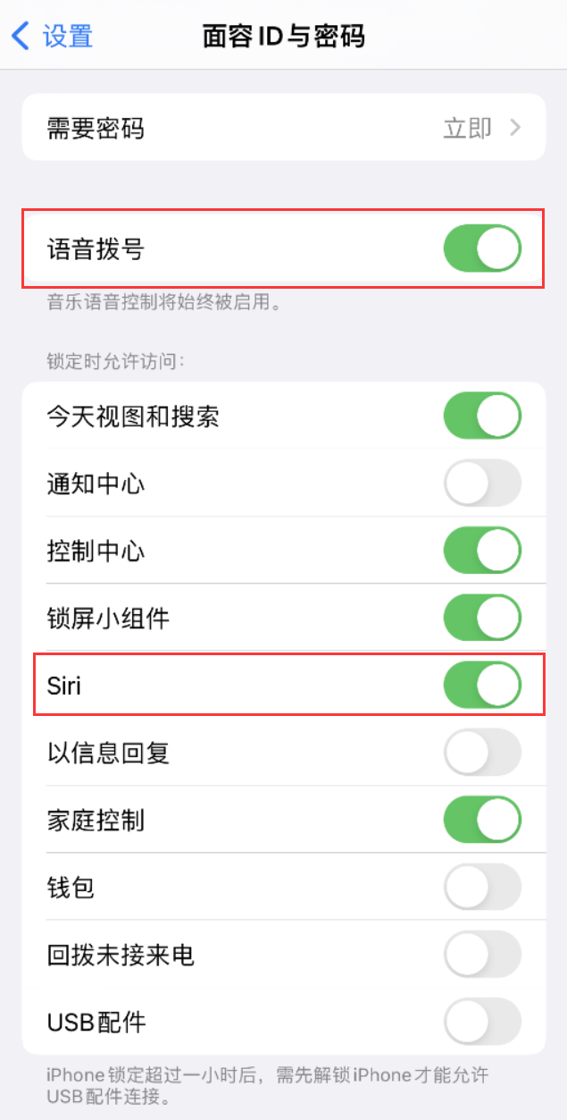 景县苹果维修网点分享不解锁 iPhone 的情况下通过 Siri 拨打电话的方法 